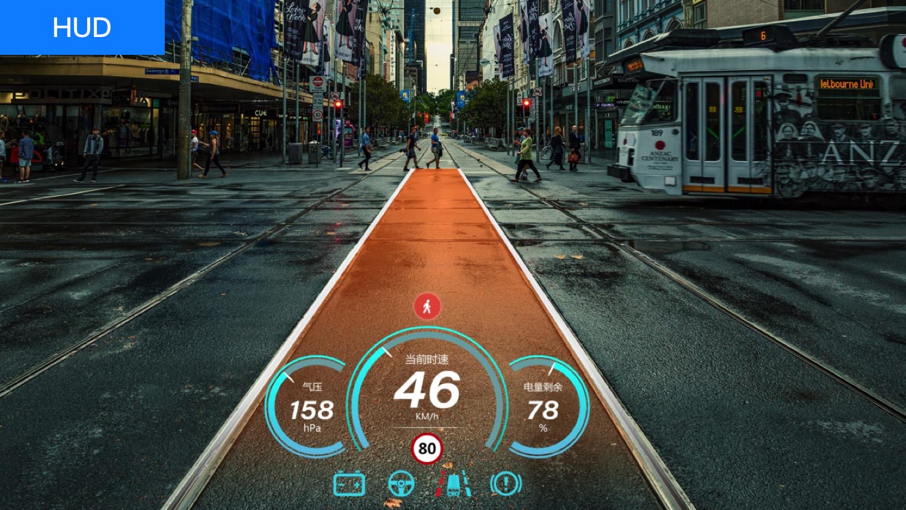 設計風格意向看板：HUD設計、UI設計、大屏設計、交互設計